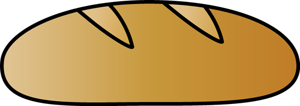 Italian Bread - Clip Art Bread