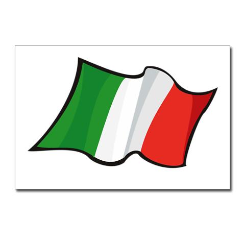 Italian Flag Clipart .