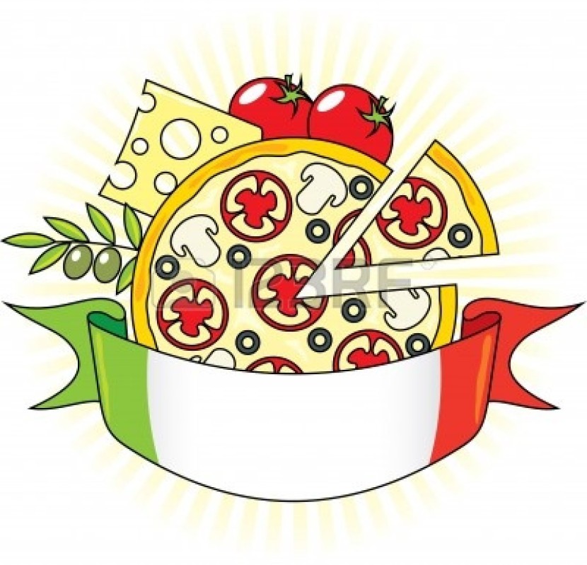 Italy Clip Art Pizza Crust St - Italy Clipart