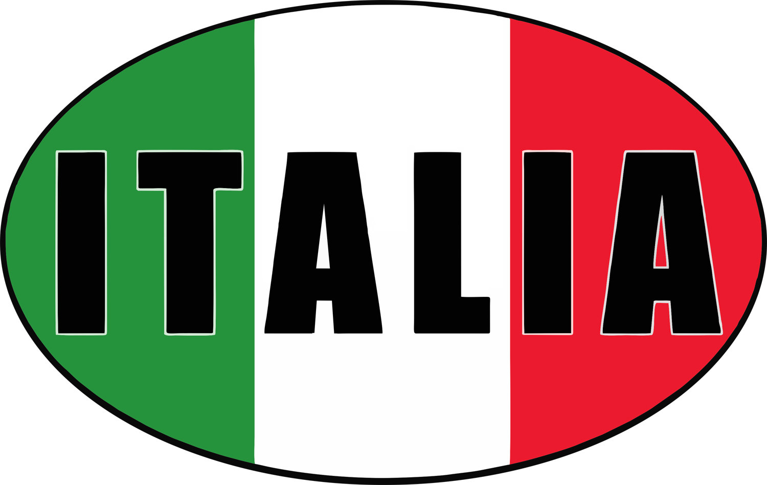 Italy grunge flag u0026middot