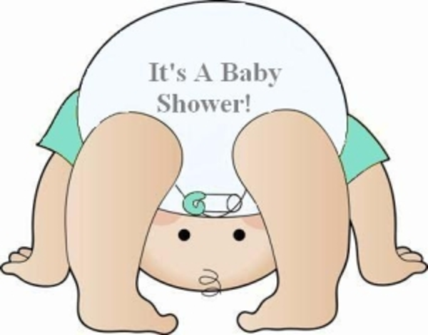 Its A Diaper Shower Free Images At Clker Com Vector Clip Art