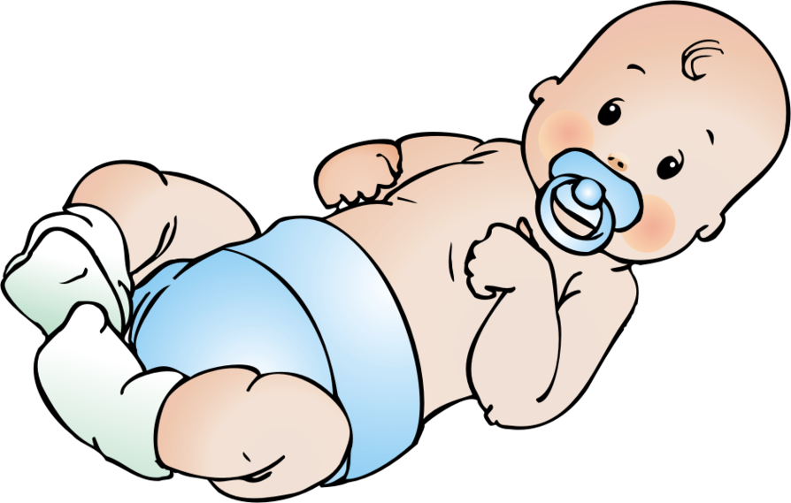 Its Baby Shower Clip Art - Newborn Baby Clipart