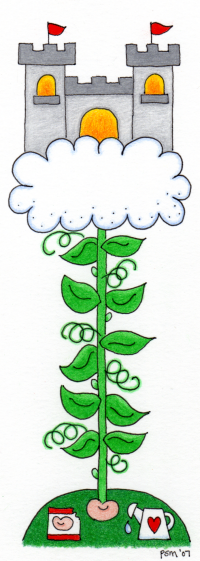 Jack And The Beanstalk Book - Beanstalk Clipart