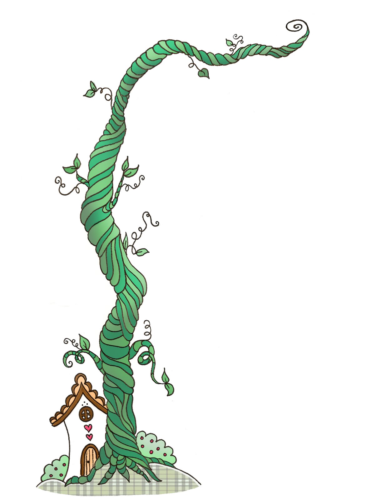 Jack From Jack And The Beanst - Beanstalk Clipart