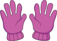 jacket for winter and scarf t - Winter Clothes Clipart