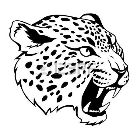 Stylized jaguar