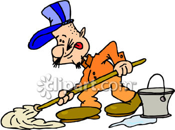 janitor clipart