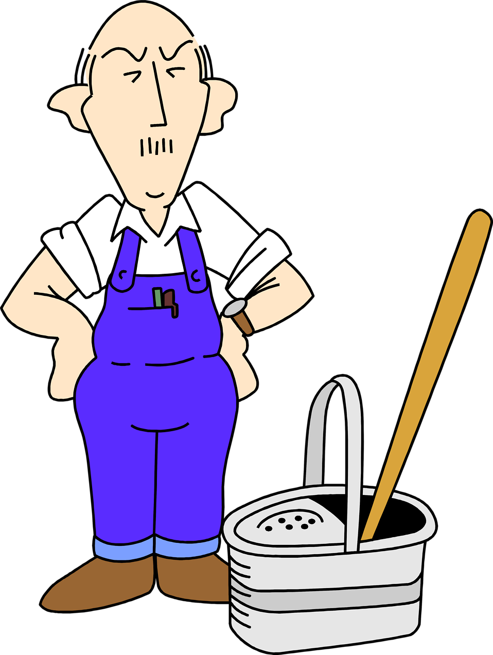 Janitor Clip Art - Blogsbeta - Janitor Clipart