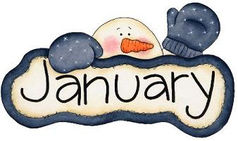 month of january clip art .