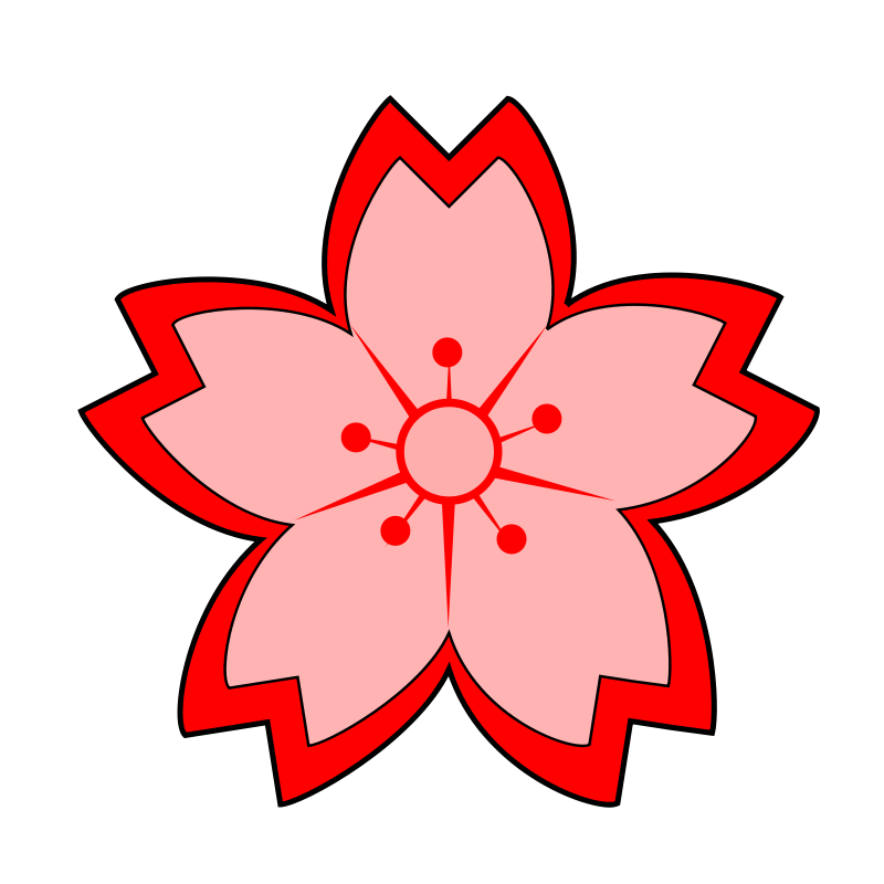 Japanese flag clip art