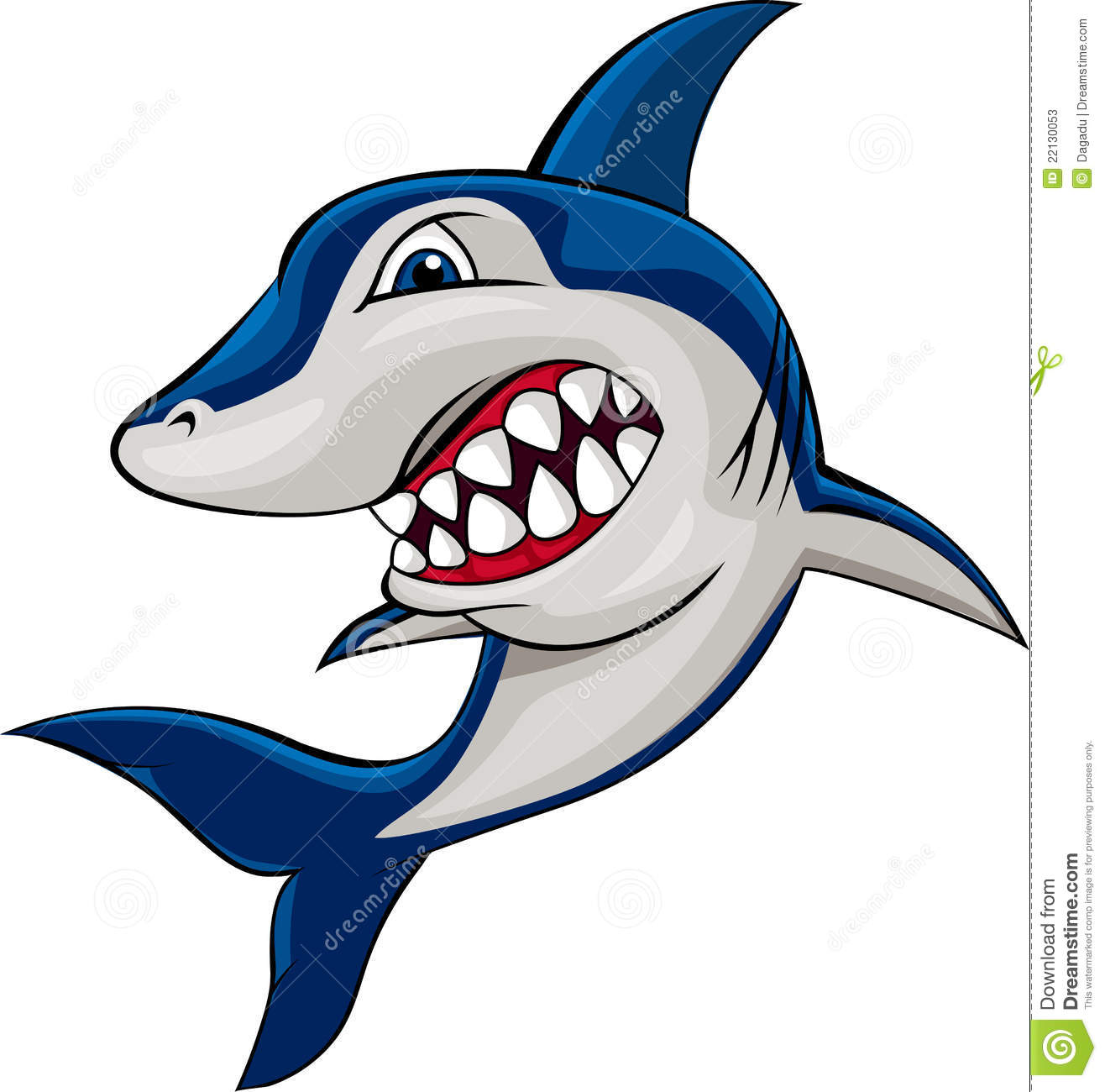 jaw clipart - Free Shark Clipart