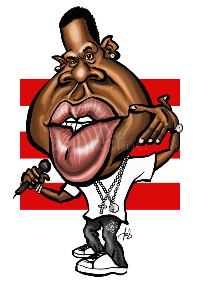 Download Jay-Z caricature edi - Jay Z Clipart