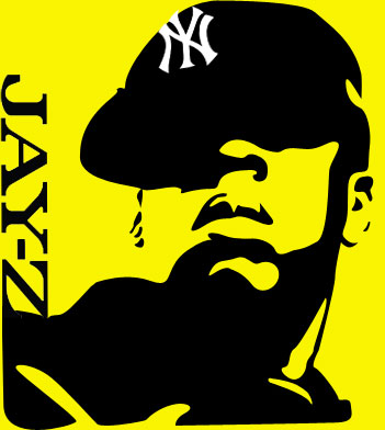 Jay-Z Stencil by SeanJJ ClipartLook.com 