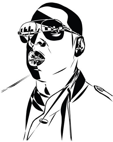 Vector art - Jay-Z Web: www.graffink.co.uk Email