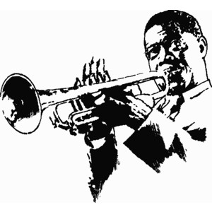 Jazz Band Silhouette Clipart