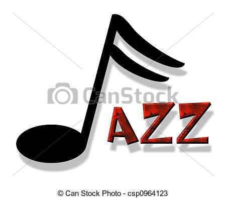 ... jazz - an illustration of the word jazz