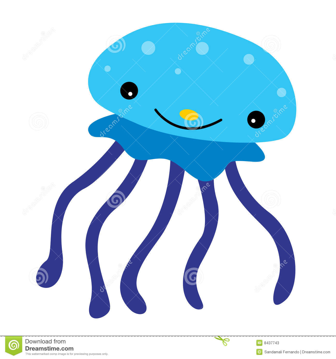 Jellyfish Clip Art - Jelly Fish Clipart