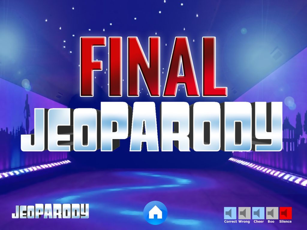 Jeopardy Daily Double Sound E