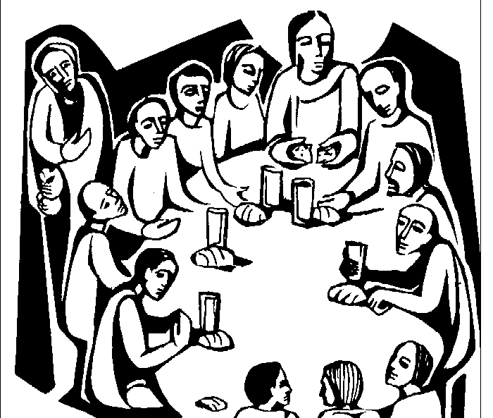 The Last Supper Black And ..