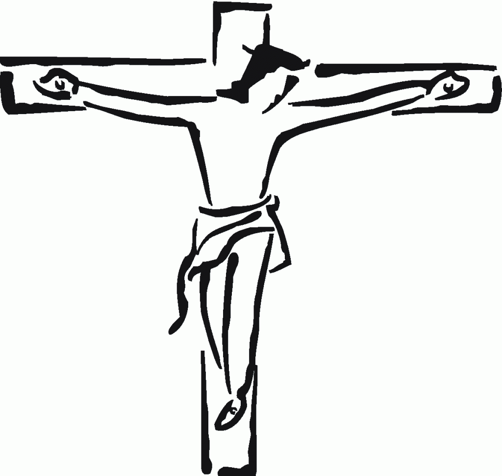 jesus cross coloring pages .