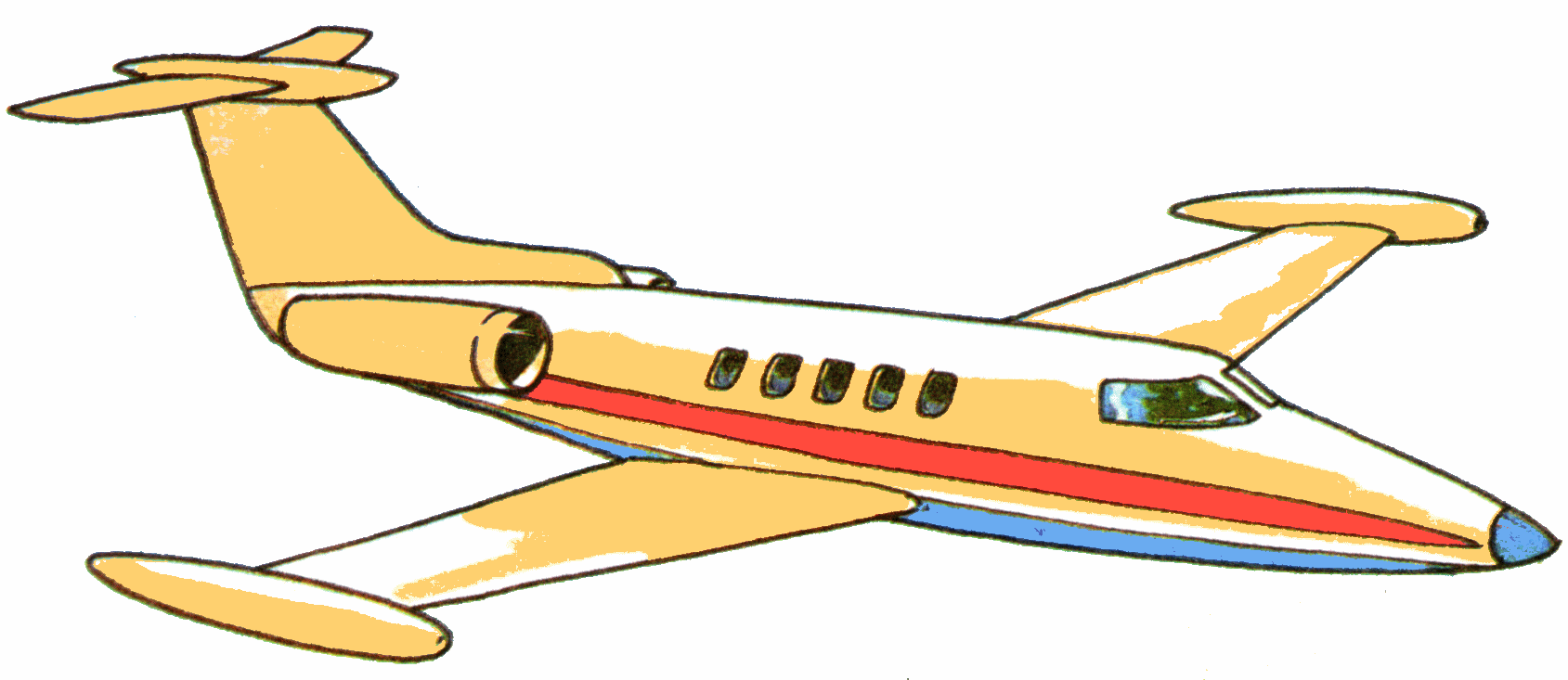 Royalty-Free (RF) Jet Clipart