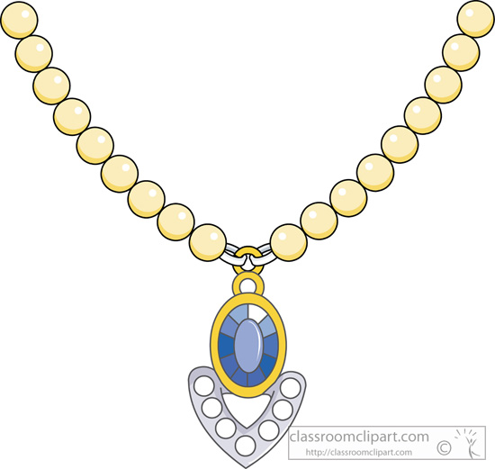 Jewelry Jewelry Necklace 1013 Classroom Clipart