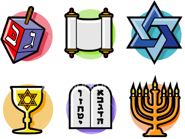 Jewish Holiday Symbols Free C - Free Jewish Clipart