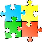 jigsaw puzzle u0026middot; ji - Puzzle Clipart