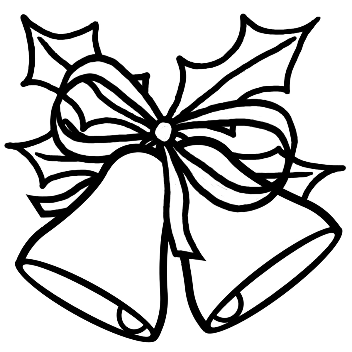 ... Jingle Bells Black And White Clipart ...