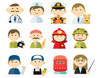 different jobs clipart 12