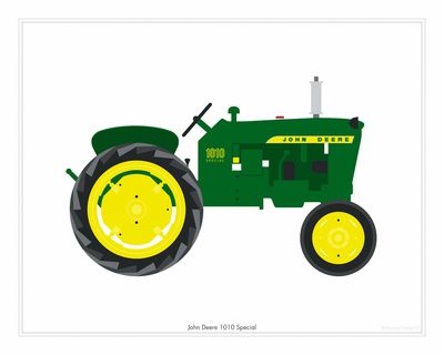 john deere clipart · tractor - John Deere Tractor Clip Art