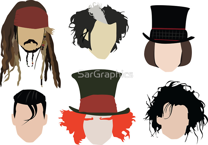 Johnny Depp - Famous Characters by SarGraphics
