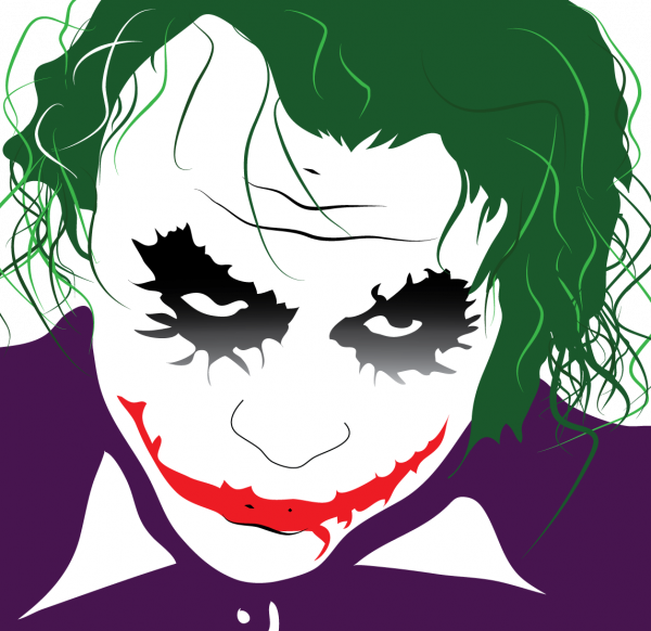 ... Jolly Joker in a bright d