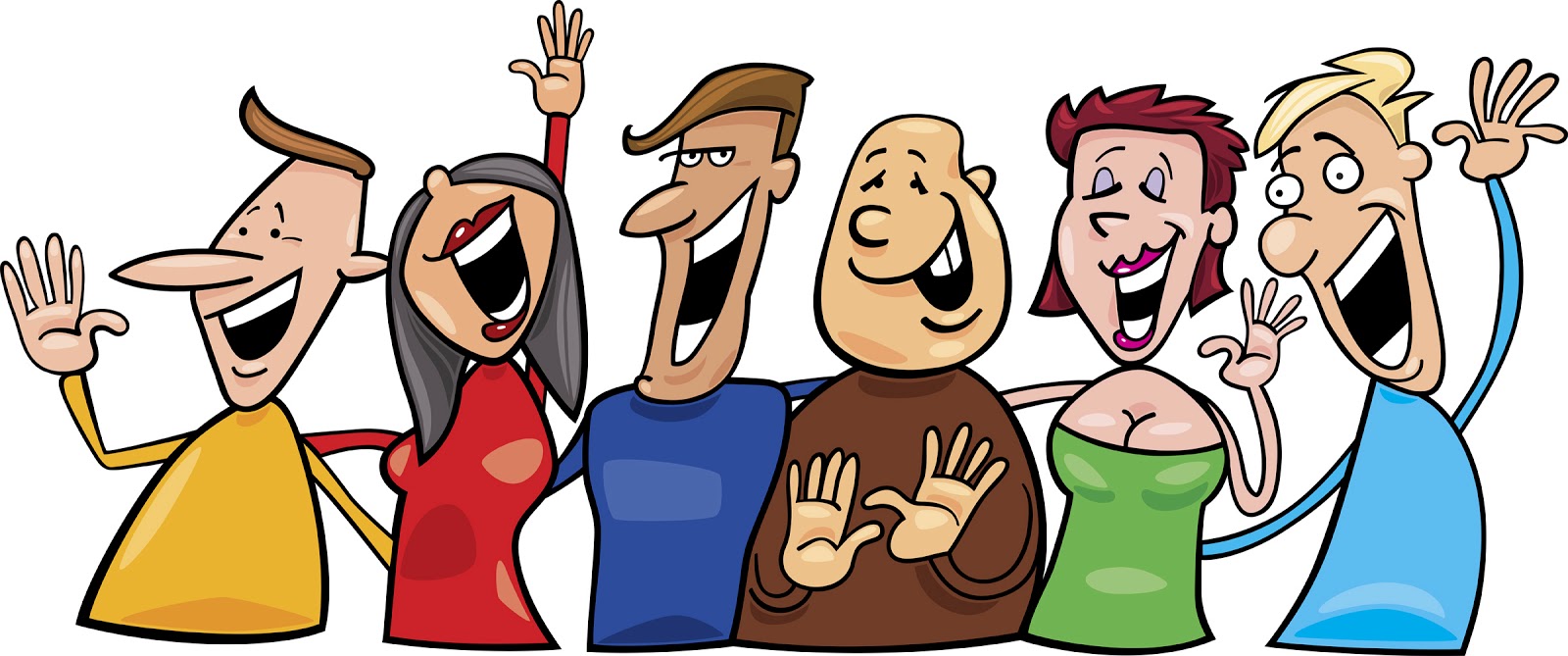 Joyful Expressions New Employ - Happy People Clipart