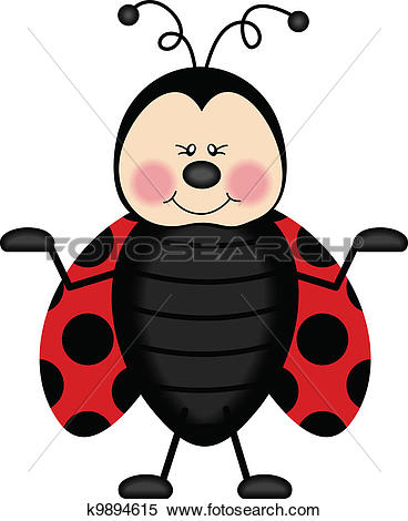 Joyful Ladybug - Ladybug Clip Art Free