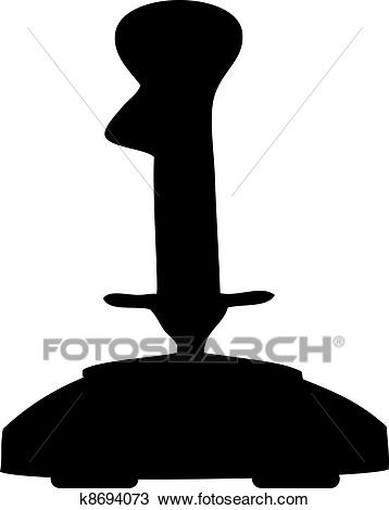 Clipart - Joystick silhouette - Joystick Clipart