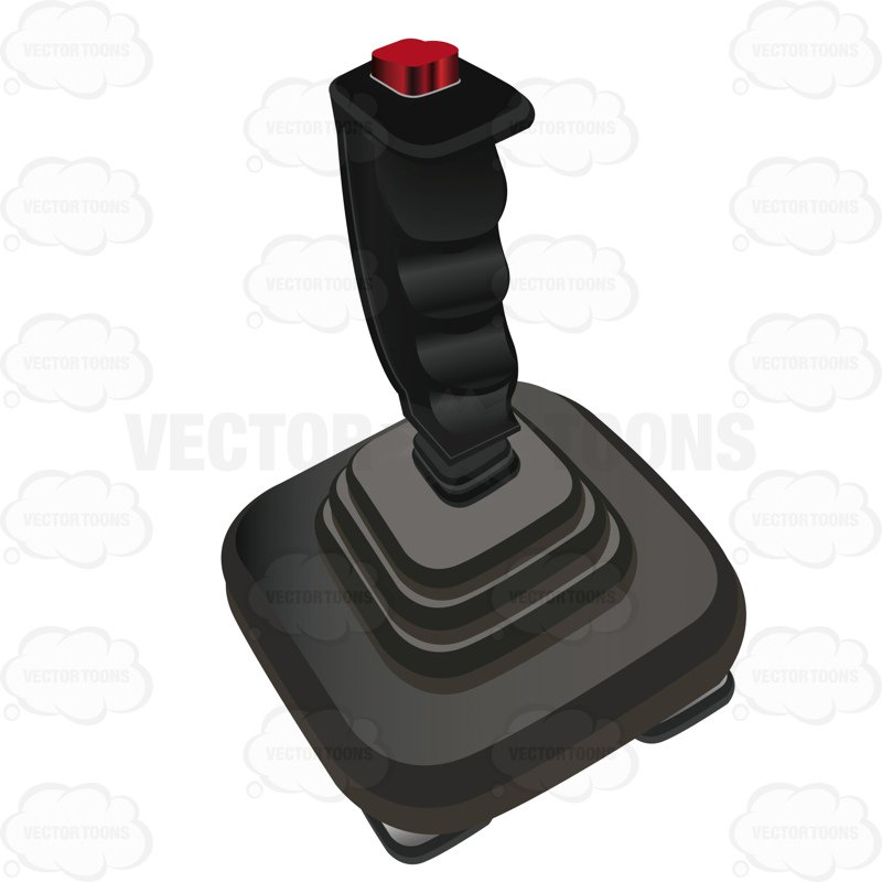 Joystick With Only A Button On Top
