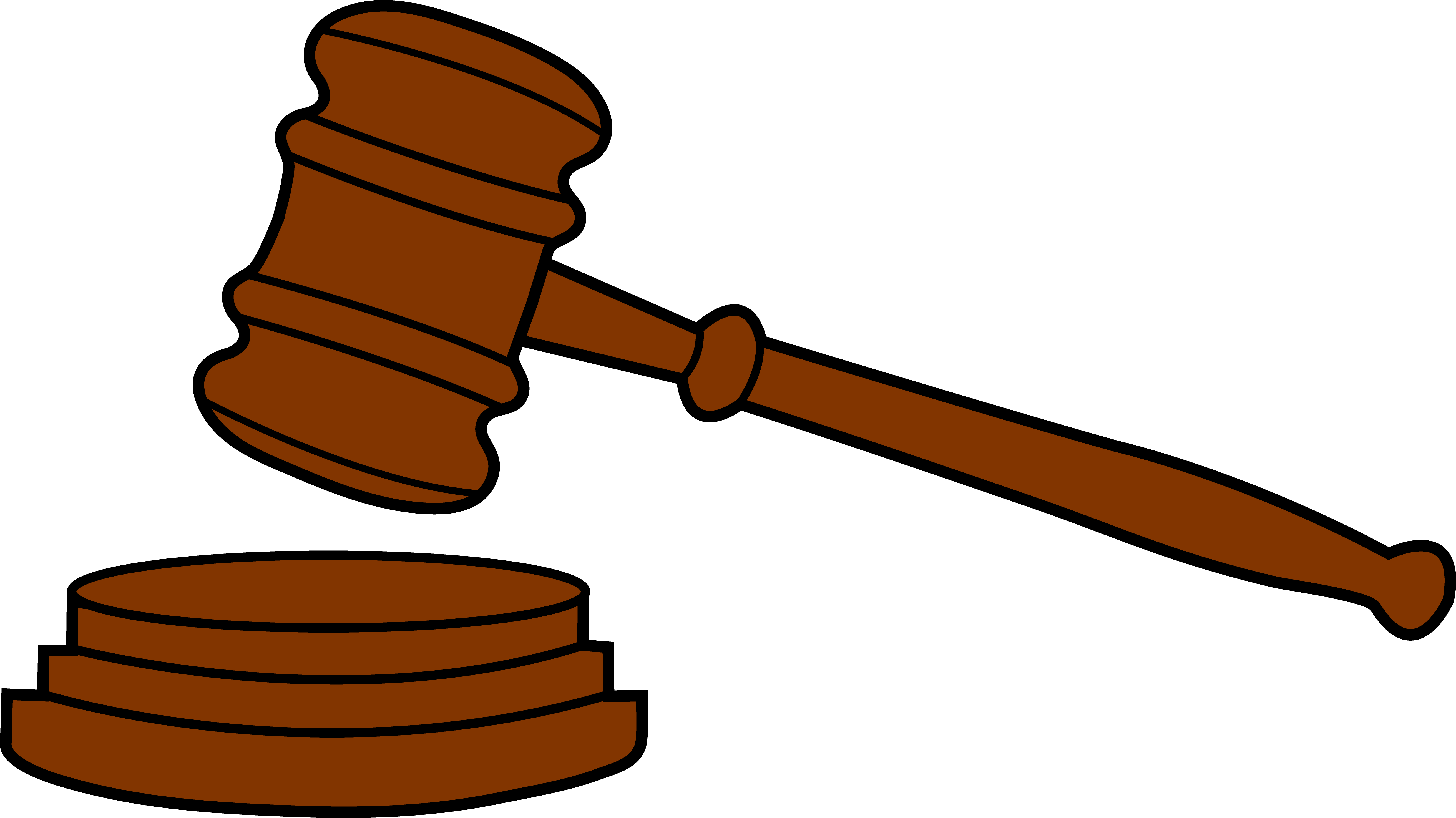 Judgement Clipart Law Clipart Law Court Gavel Brown2 Png