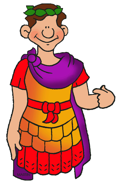 Cartoon of Julius Caesar Posi