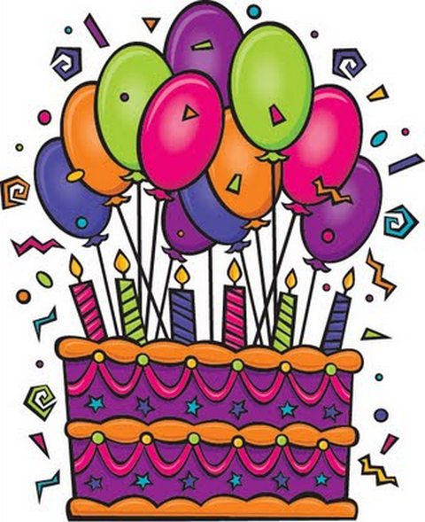 Birthday Clipart or Mobile Wa
