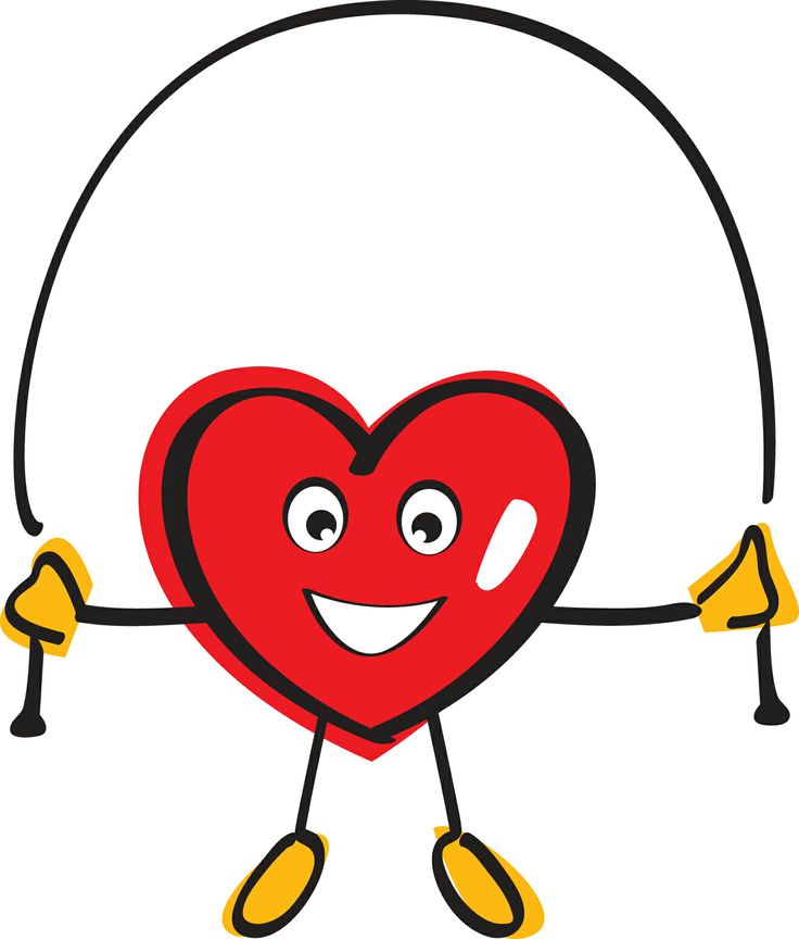 Jump rope for heart clipart - ClipartFest