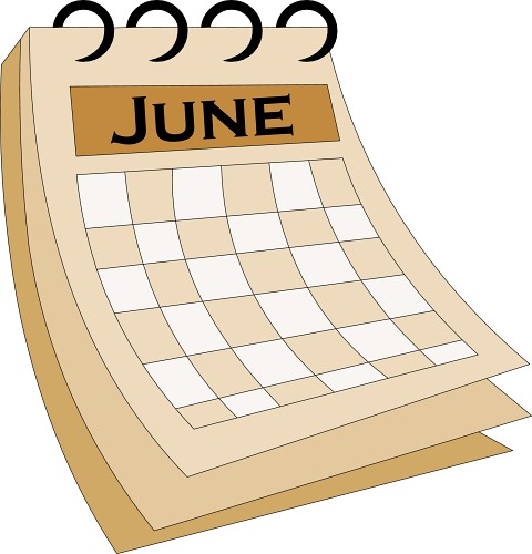 Month of june clip art free 6