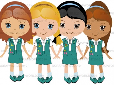 Daisy Girl Scouts Digital Art