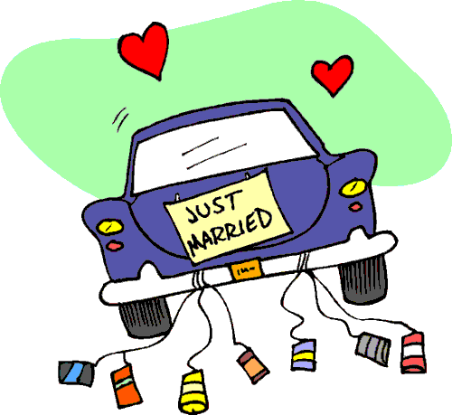 Just Married 0 - Married Clipart