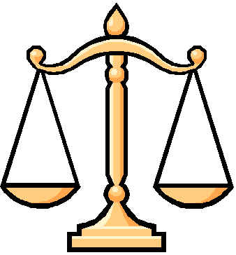 Scales Of Justice Clip Art At