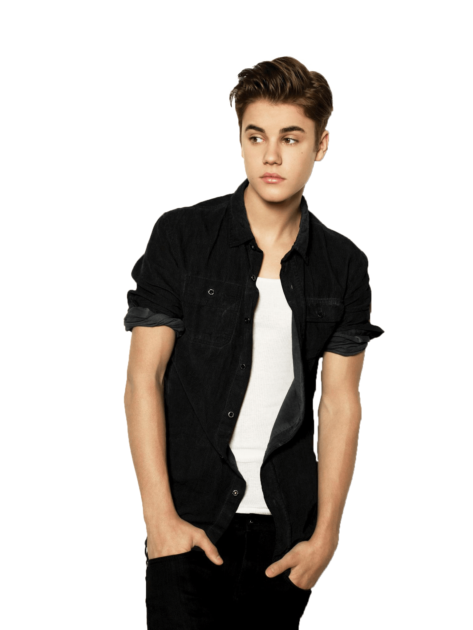 Standing Justin Bieber Transp - Justin Bieber Clipart