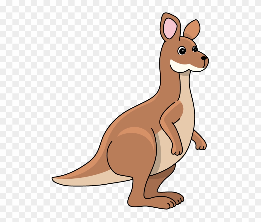 Kangaroo Clipart Kid - Clipart Of A Kangaroo #286554