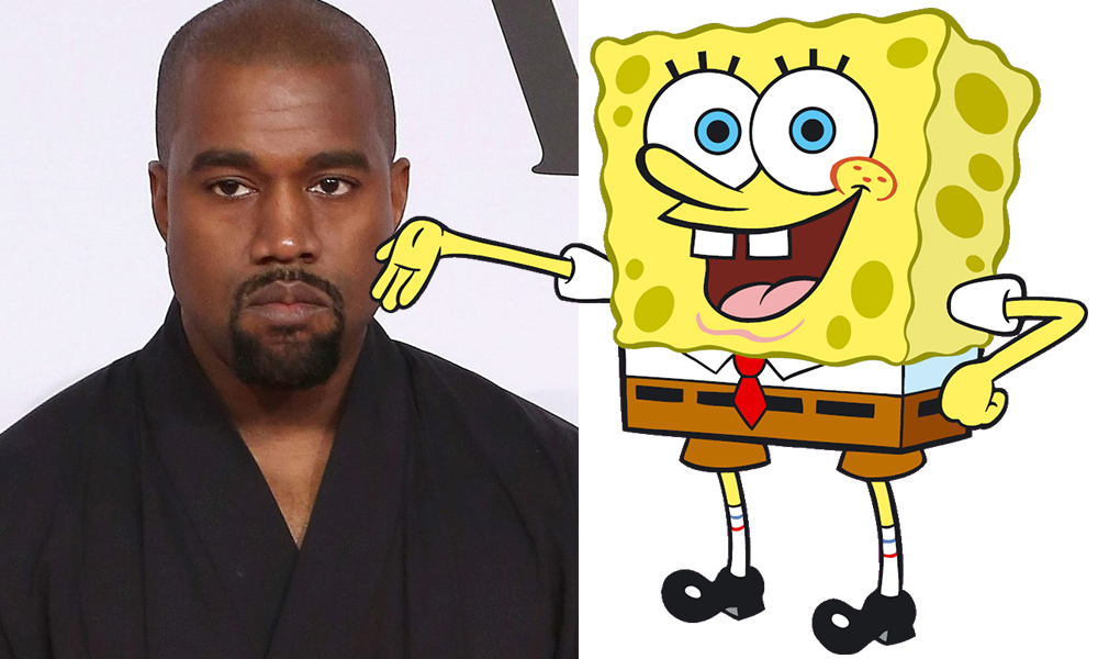 kanye spongebob - Kanye West Clipart