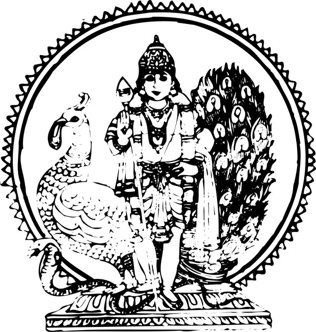 murugan clipart 10 - Kartikeya Clipart