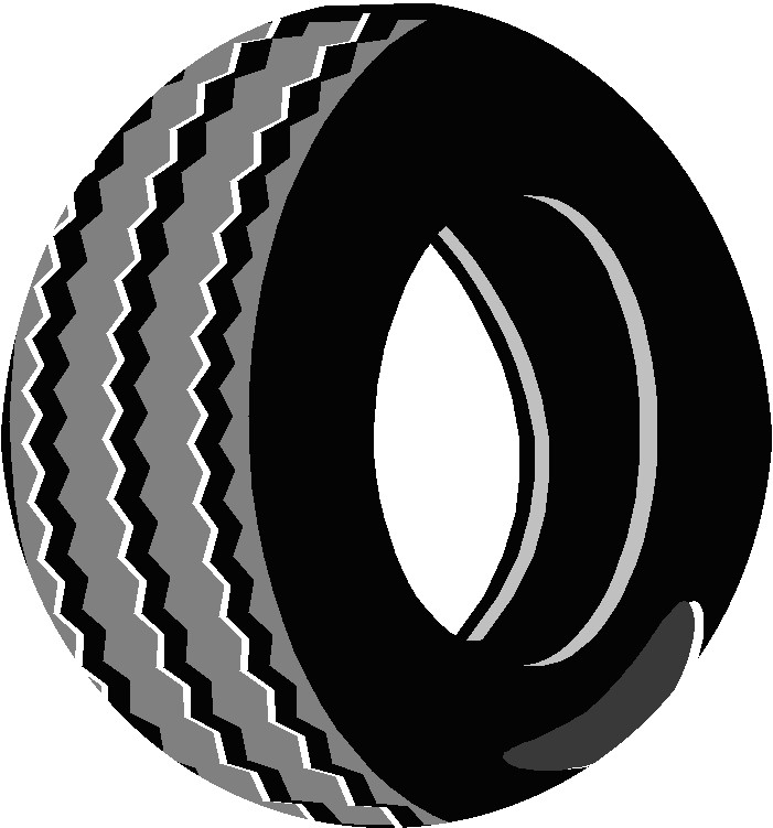 Keep Those Tires Full And Hap - Tires Clipart